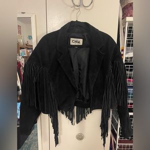 VINTAGE CHIA FRINGE JACKET